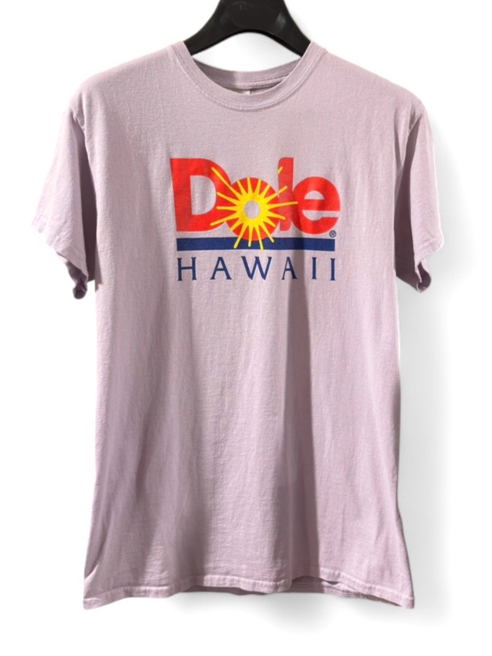 Dole Plantation Hawaii Logo Light Purple Men’s Graphic T-shirt Size Medium